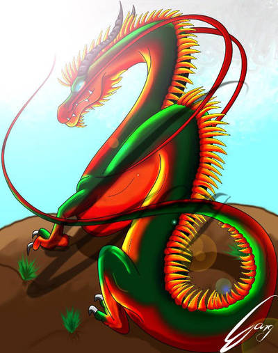 Chinese Dragon by avpke