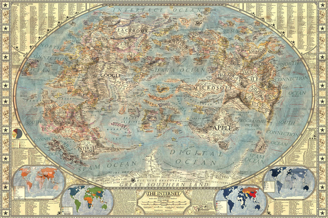 Map of the Internet 2.0. by JaySimons