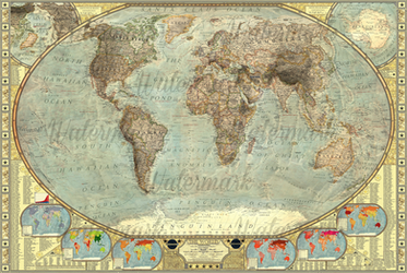 Map of the World Stereotypes by JaySimons