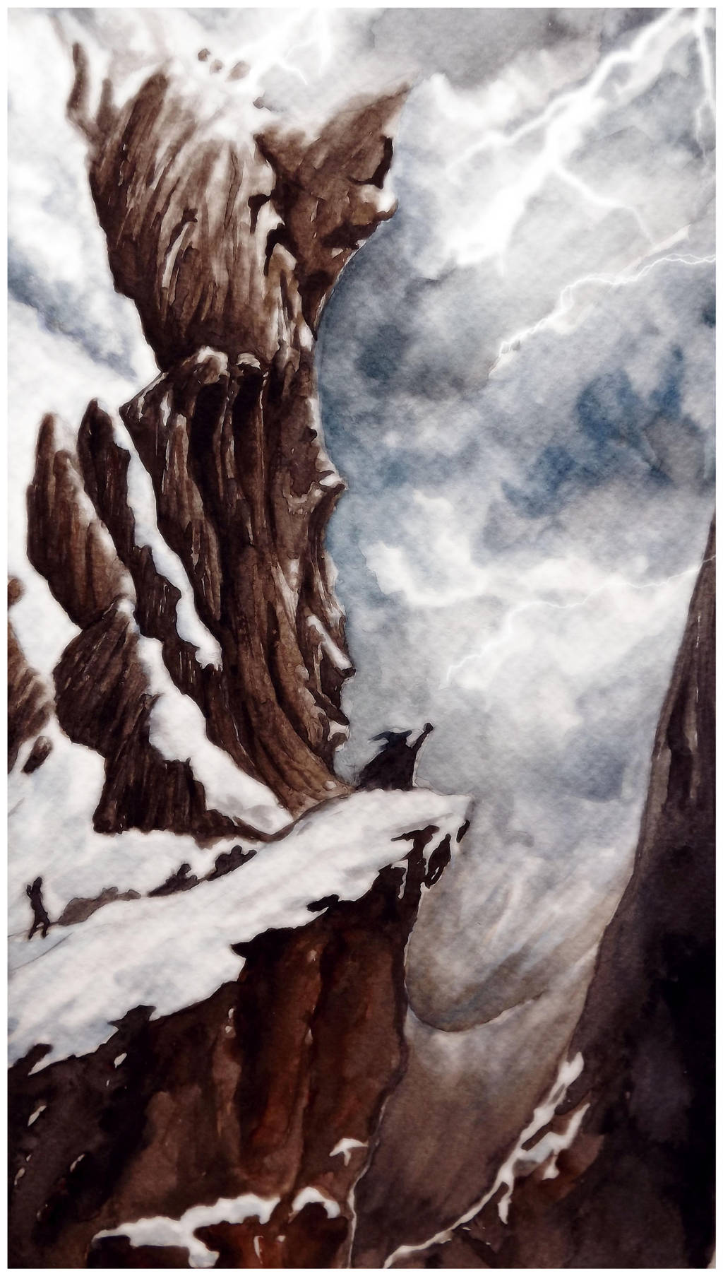 The Pass of Caradhras by Naivara