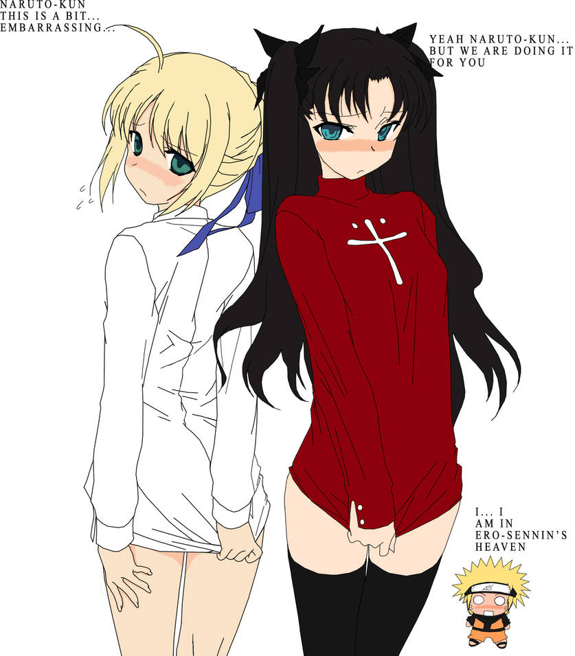 Embarassing SaberxRinxNaruto by Shugokunisaki on DeviantArt