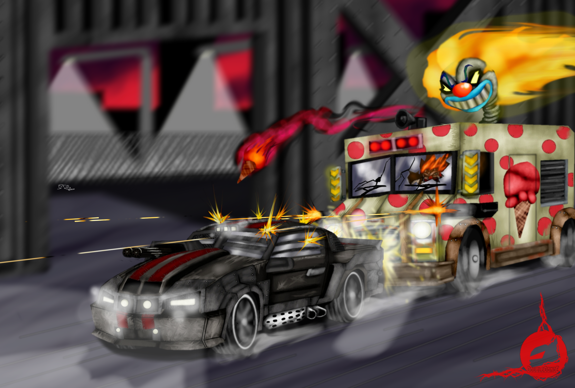 download sweet tooth twisted metal car download sweet tooth twisted metal car