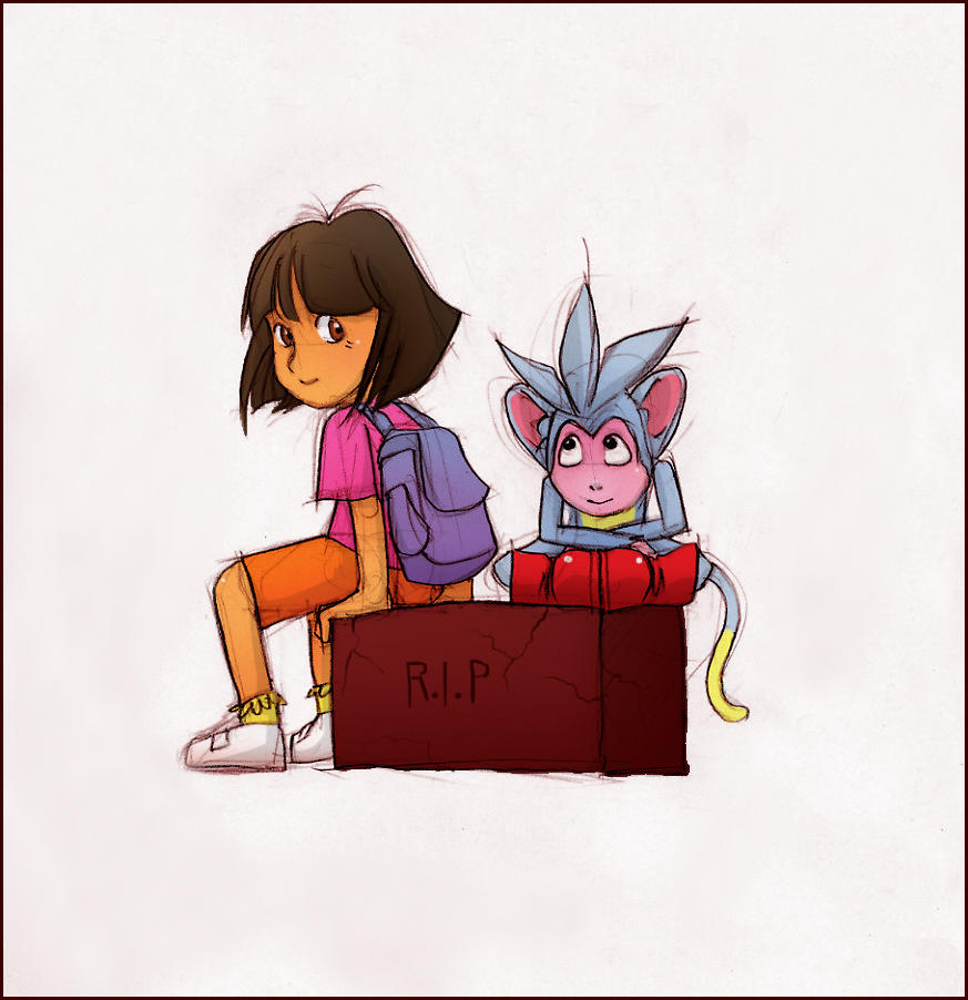 Dora and Boots Moment by Windam on DeviantArt