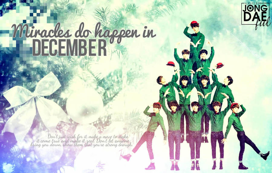Exo Miracles In December Wallpaper By Iamthintin On Deviantart