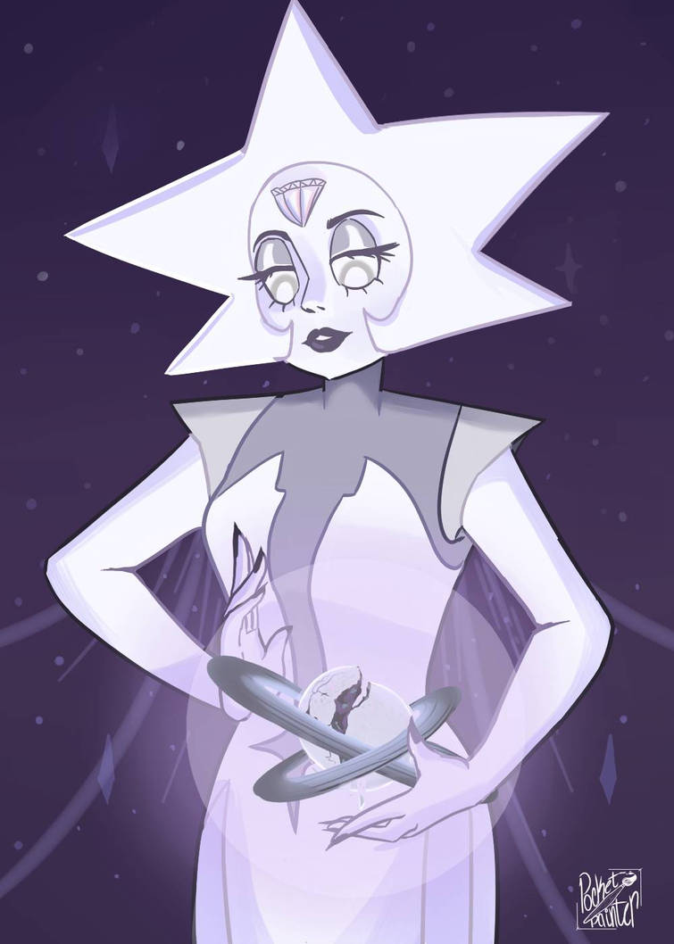 White diamond has a really cool design (with fab shoes) Speedpaint:  youtu.be/SQTaqwk2XwE