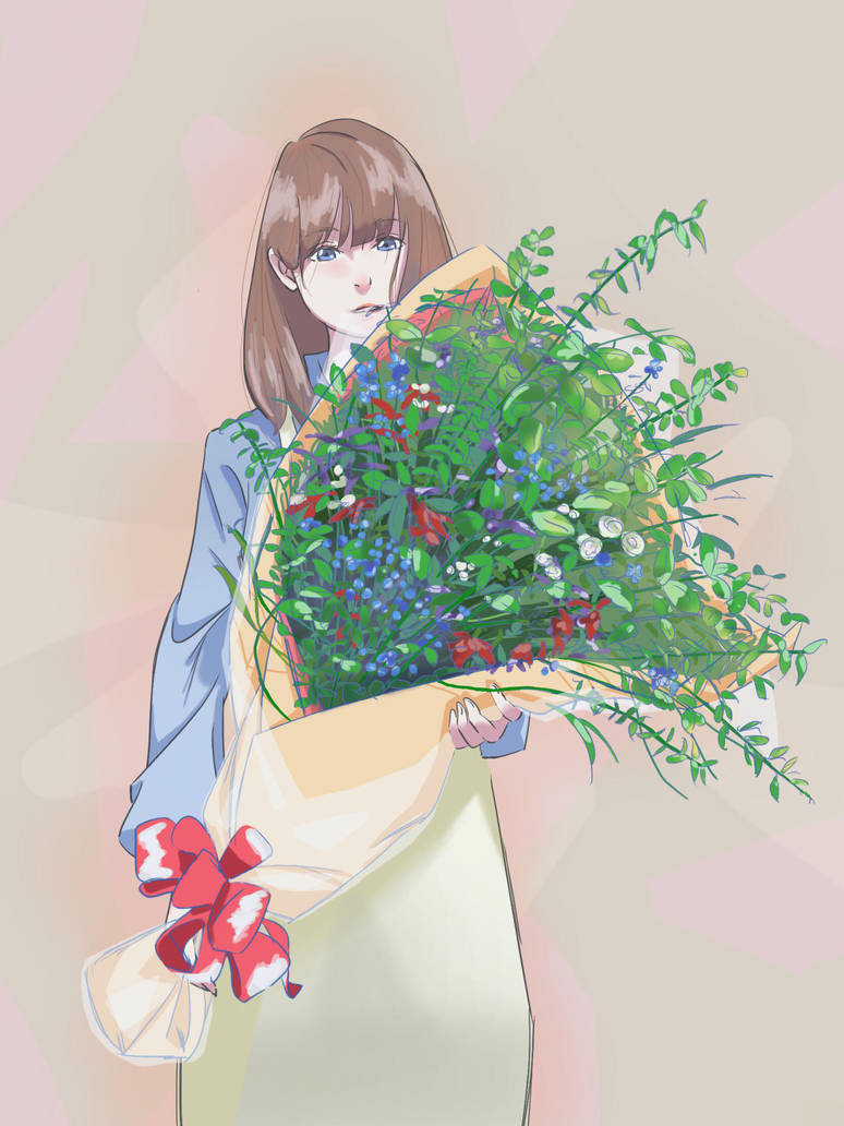 Flower Shop Gilr By 1ichi On Deviantart
