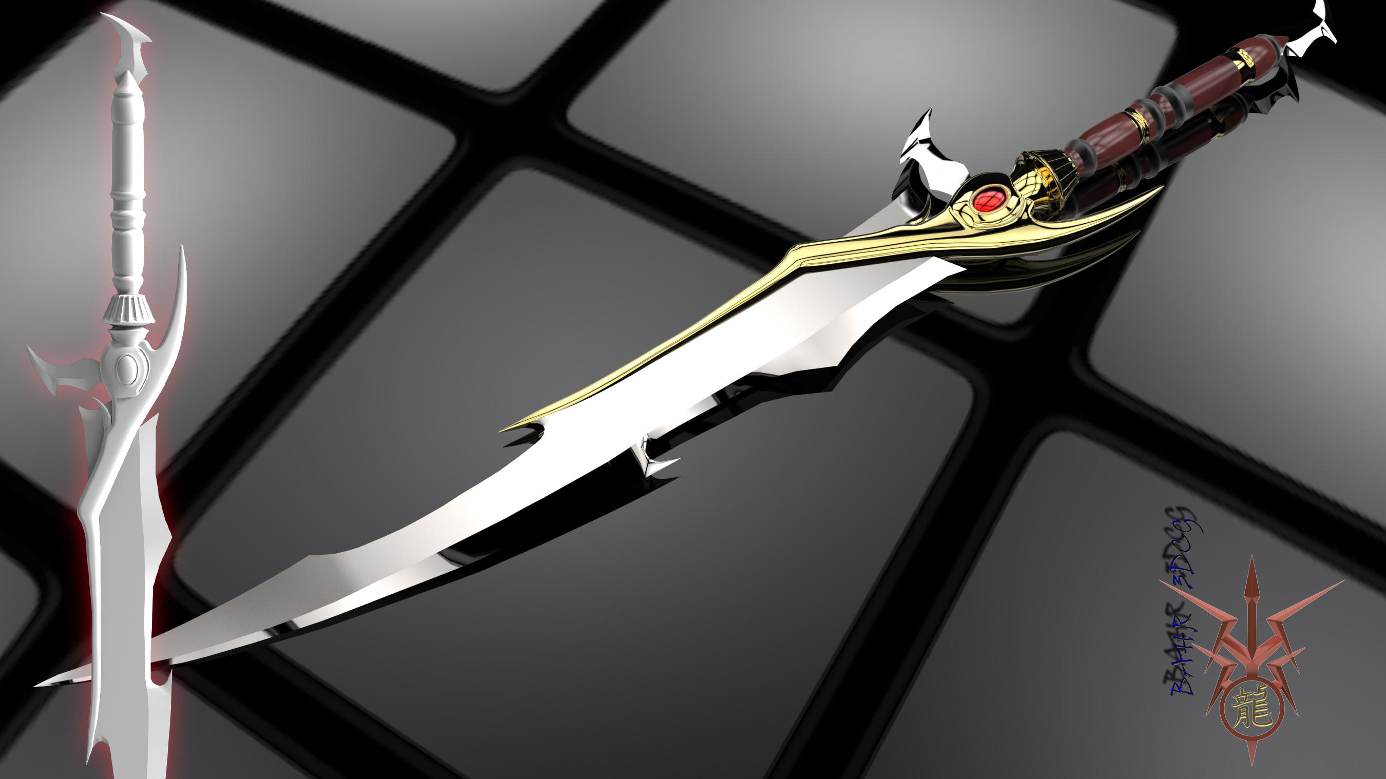 Murasame Sword Version II by Bahr3DCG
