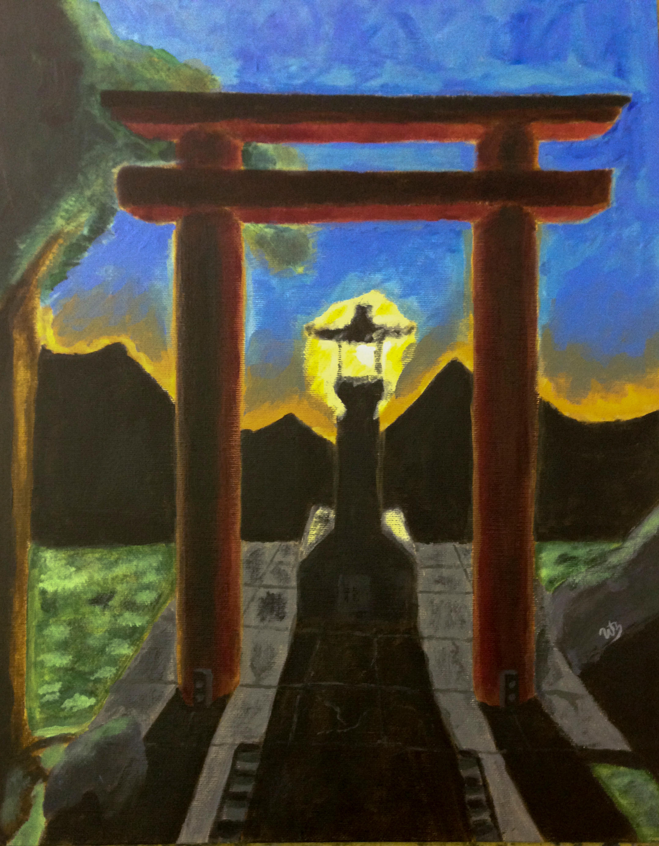 Sunset Torii by Bahr3DCG