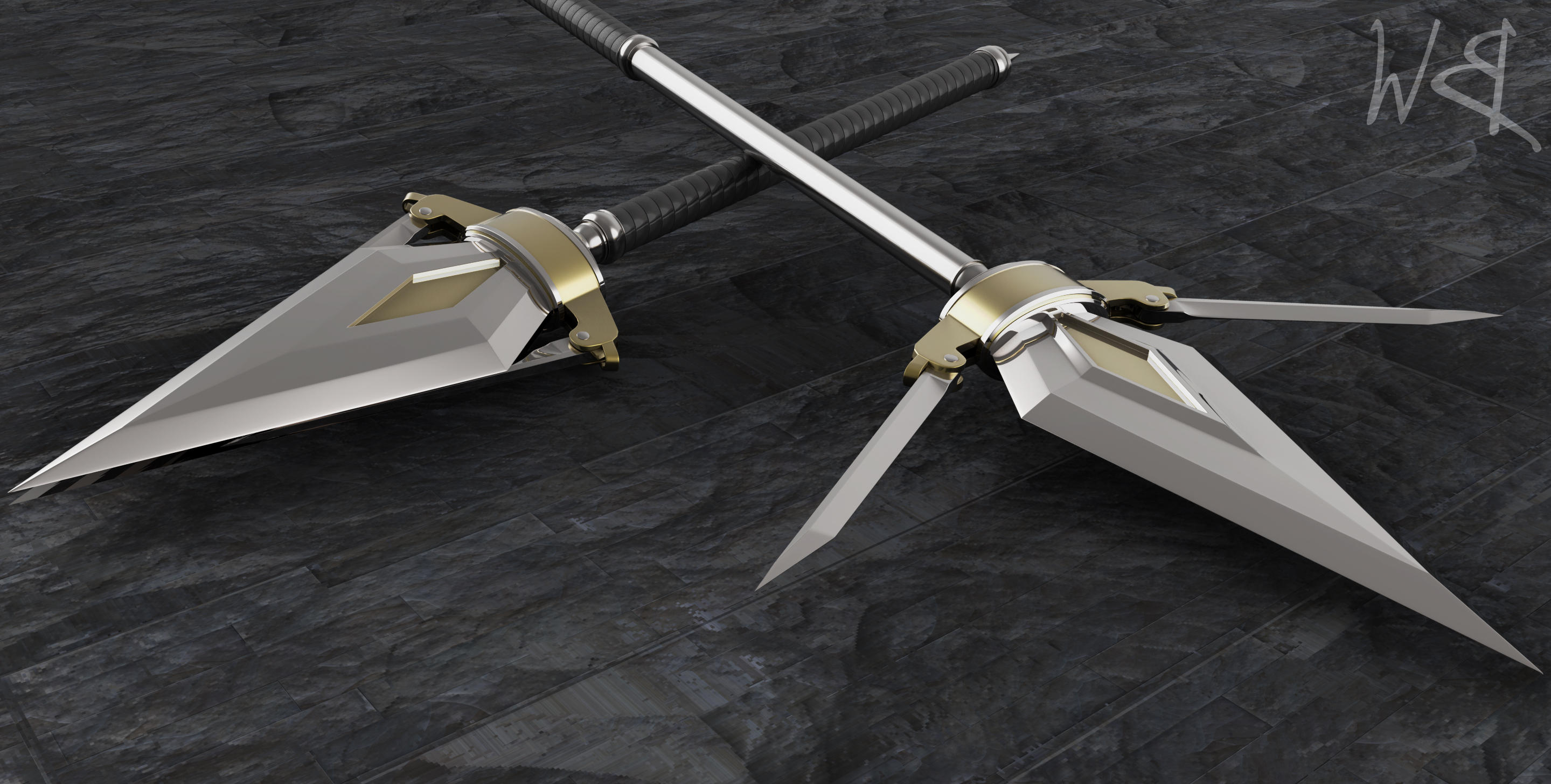 Yari Lance Concept by Bahr3DCG