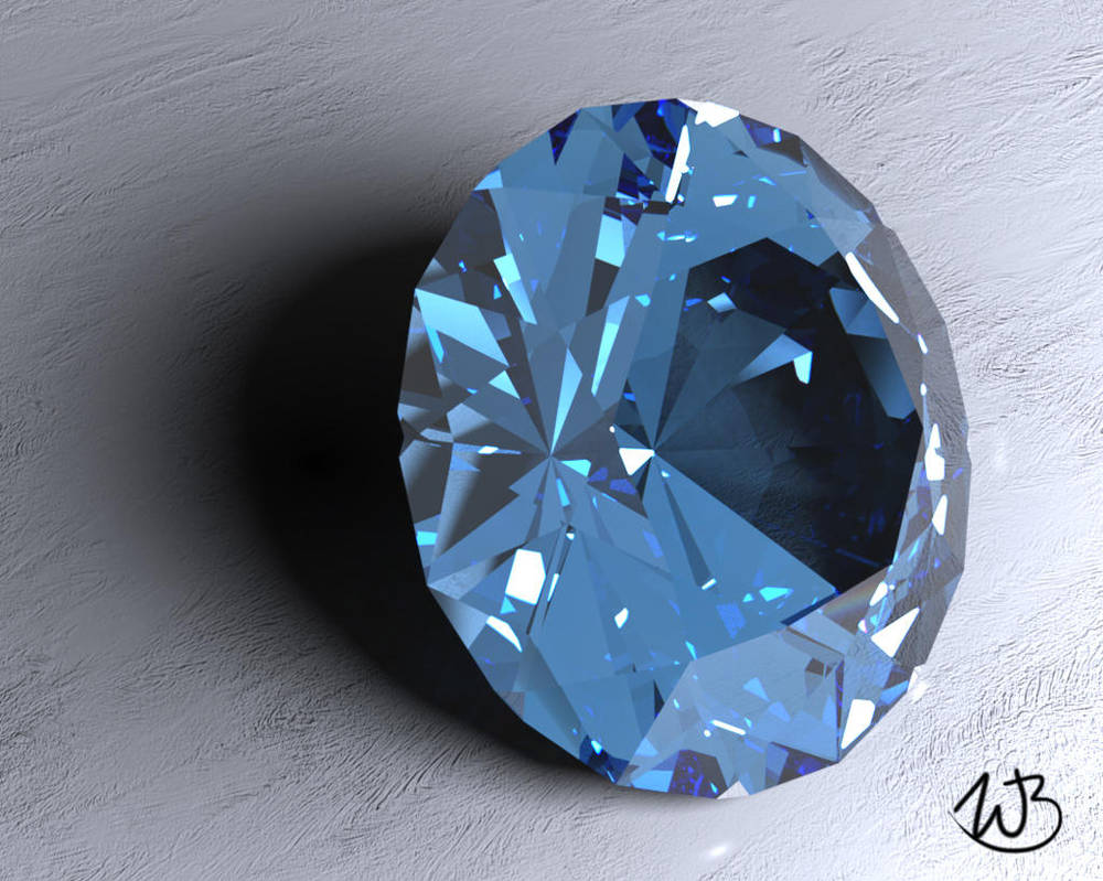 Caustic Series #5: Sapphire by Bahr3DCG