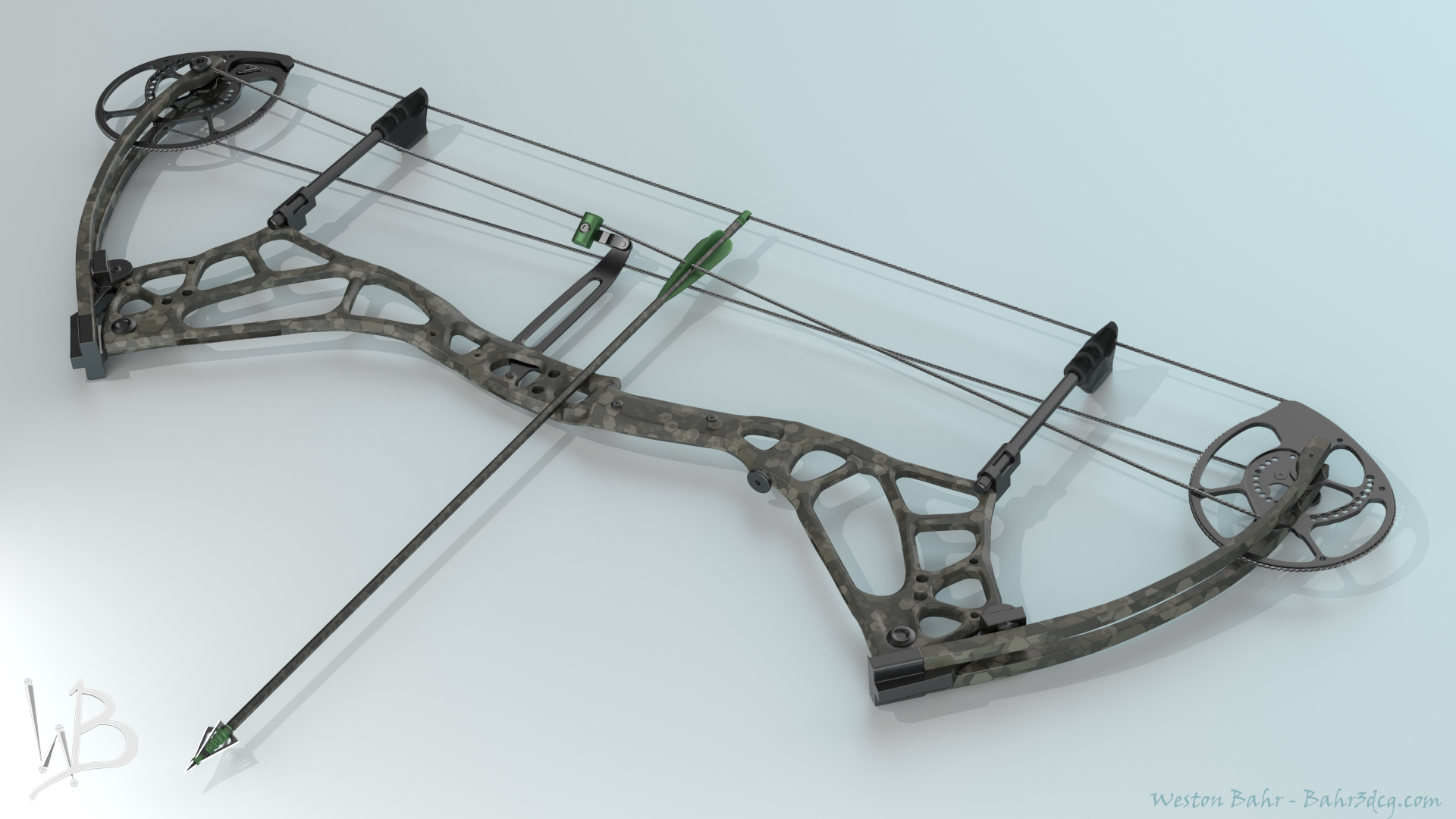 Agenda7 Compound Bow by Bahr3DCG