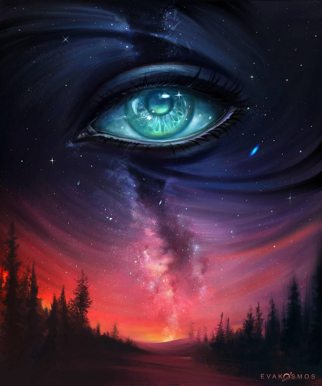 Gaze of space by EvaKosmos