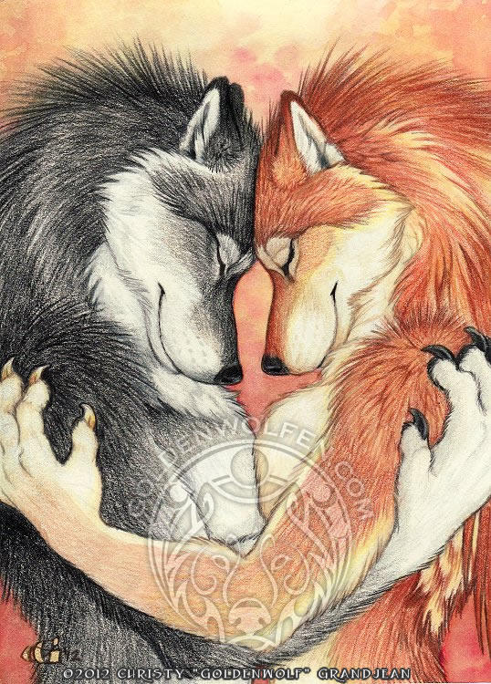 Lover's Embrace by Goldenwolf