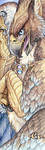 Topaz Gryphon by Goldenwolf
