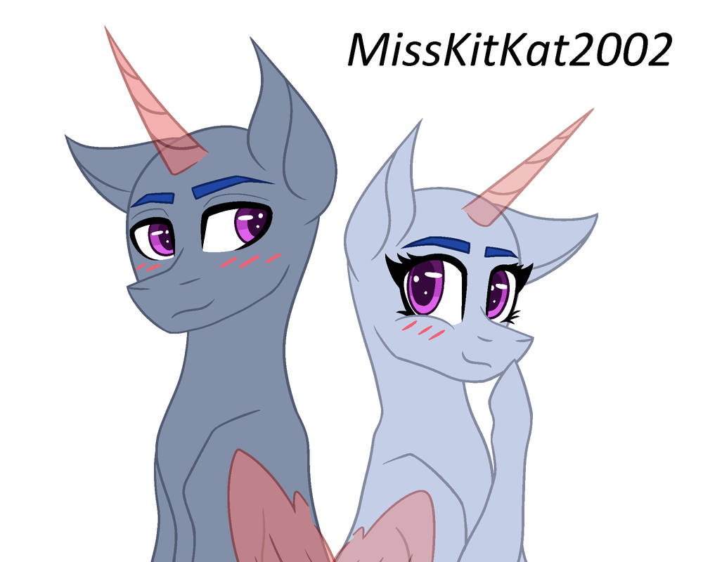Couple- Mlp Base by MissKitKat2002 on DeviantArt