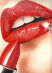 Lips 4 by ArtByOlivia