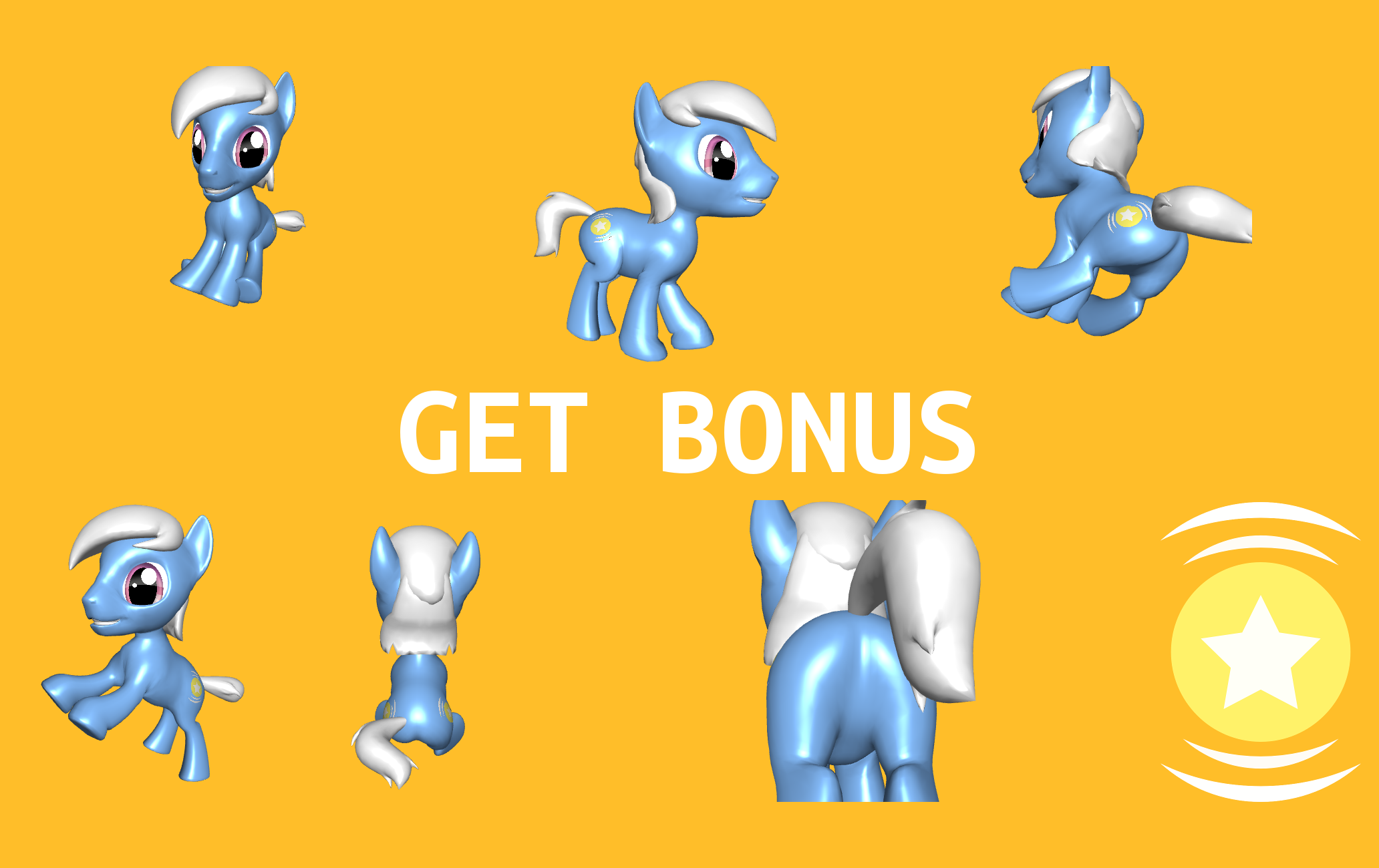 GetBonus 3DPonyMaker by Retl