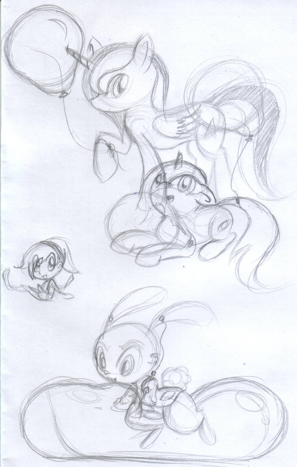 Starlight and Bunny by Retl