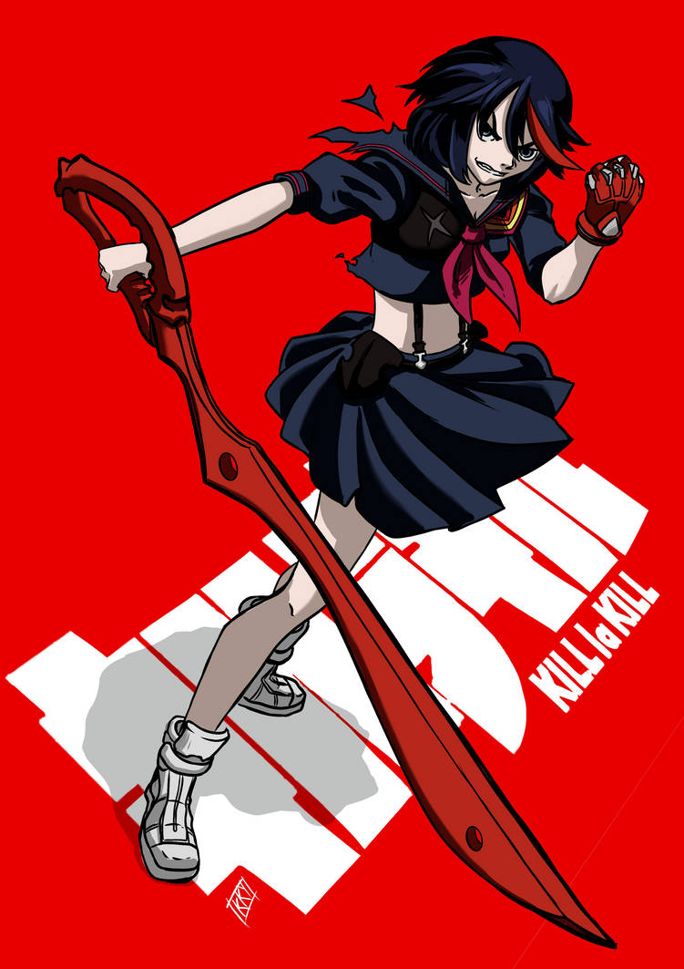 Kill la Kill fanart by KukuruyoArt