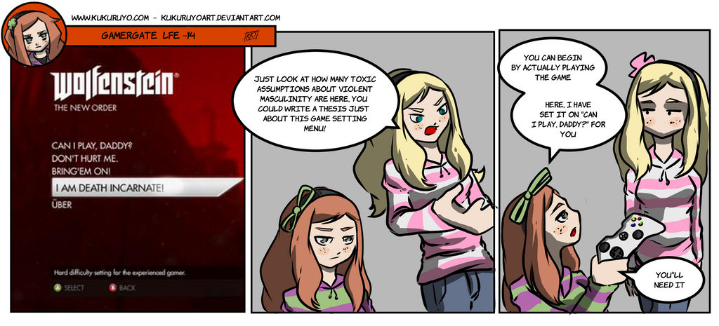 Gamergate life 14 by KukuruyoArt