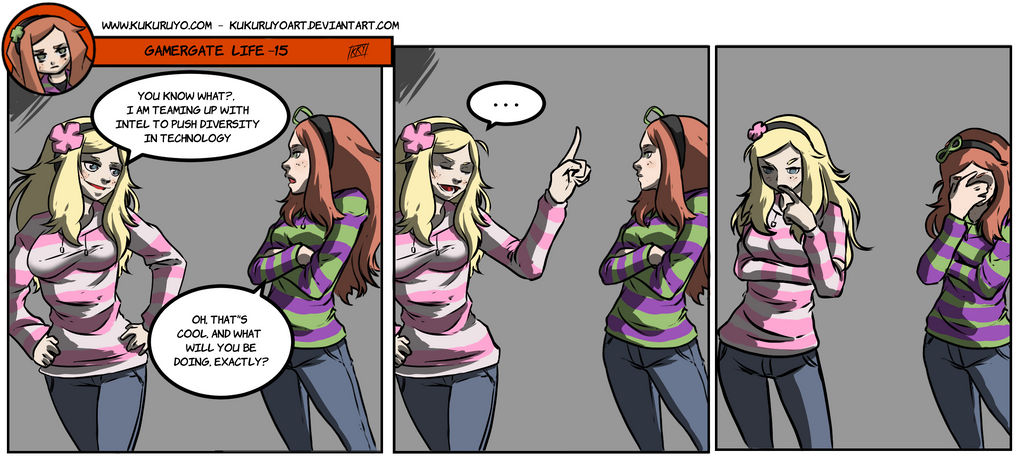 Gamergate life 15 by KukuruyoArt