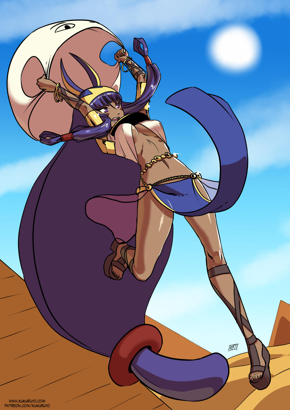 Nitocris by KukuruyoArt
