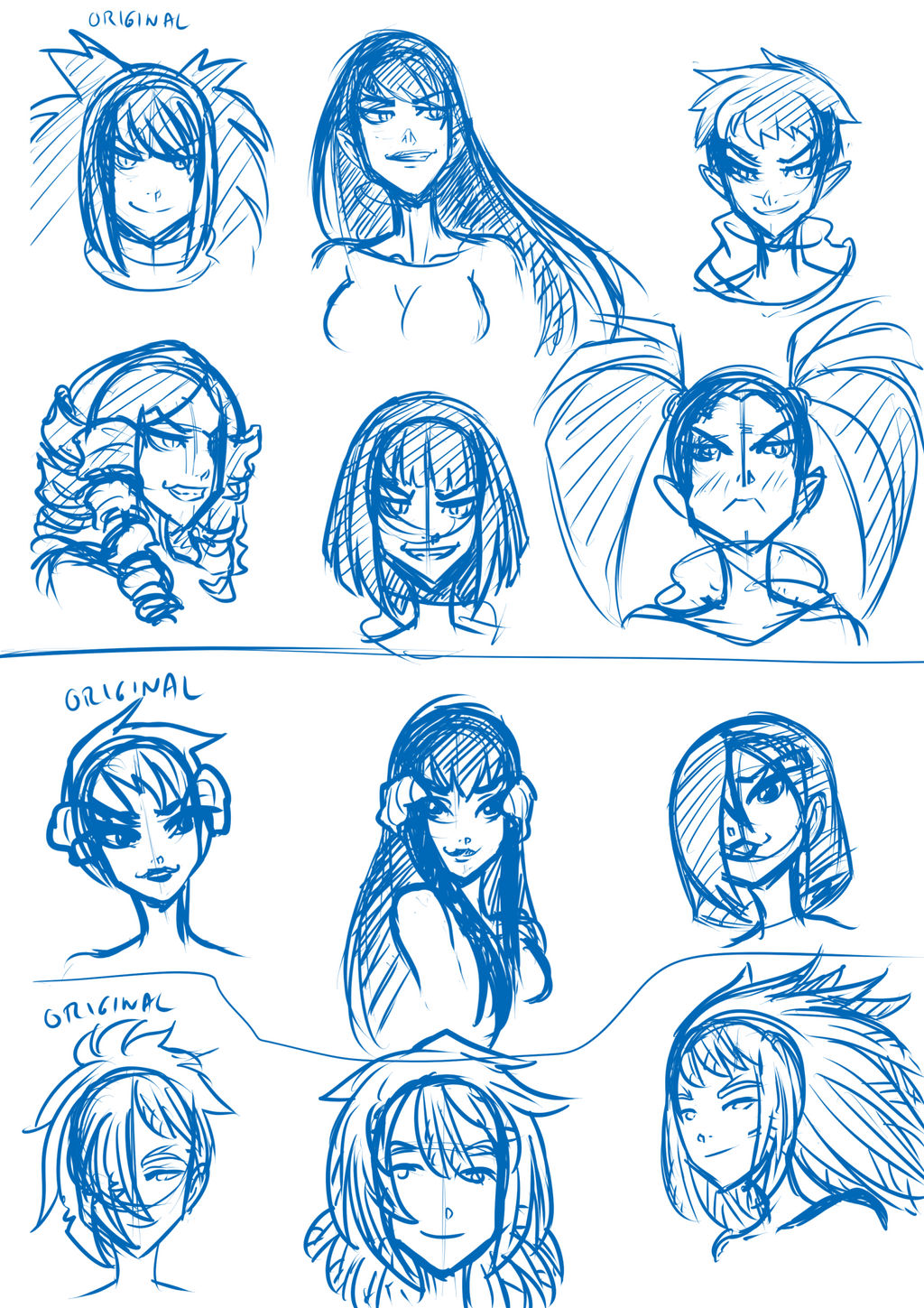 Hairstyles by KukuruyoArt