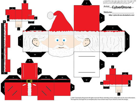 Cubee - Santa Claus by CyberDrone