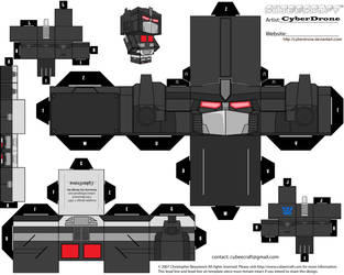 Cubee - Nemesis Prime 'Gen 1' by CyberDrone