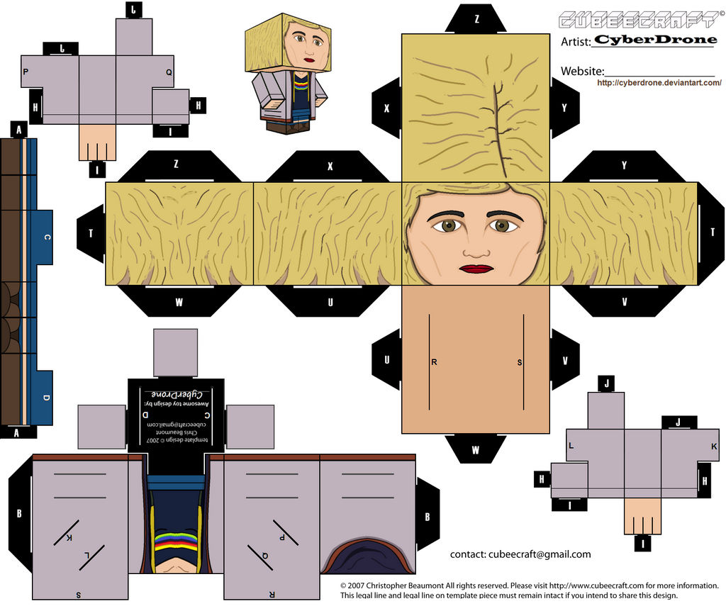 Cubee - The 13th Doctor by CyberDrone