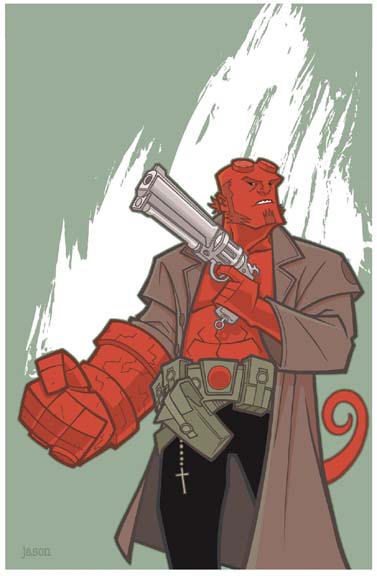 Hellboy by JasonHoward
