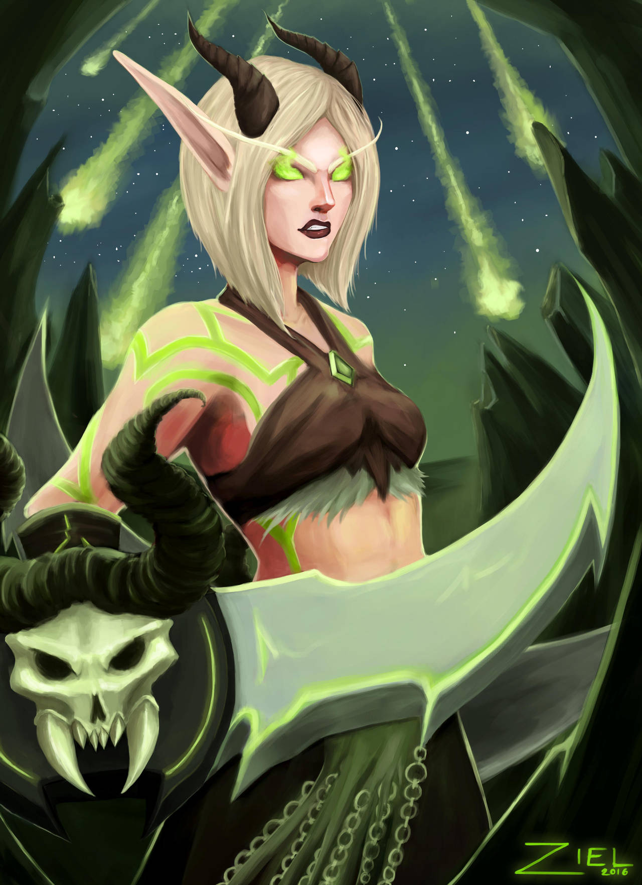 -: Demon Hunter :- by LadyZiel
