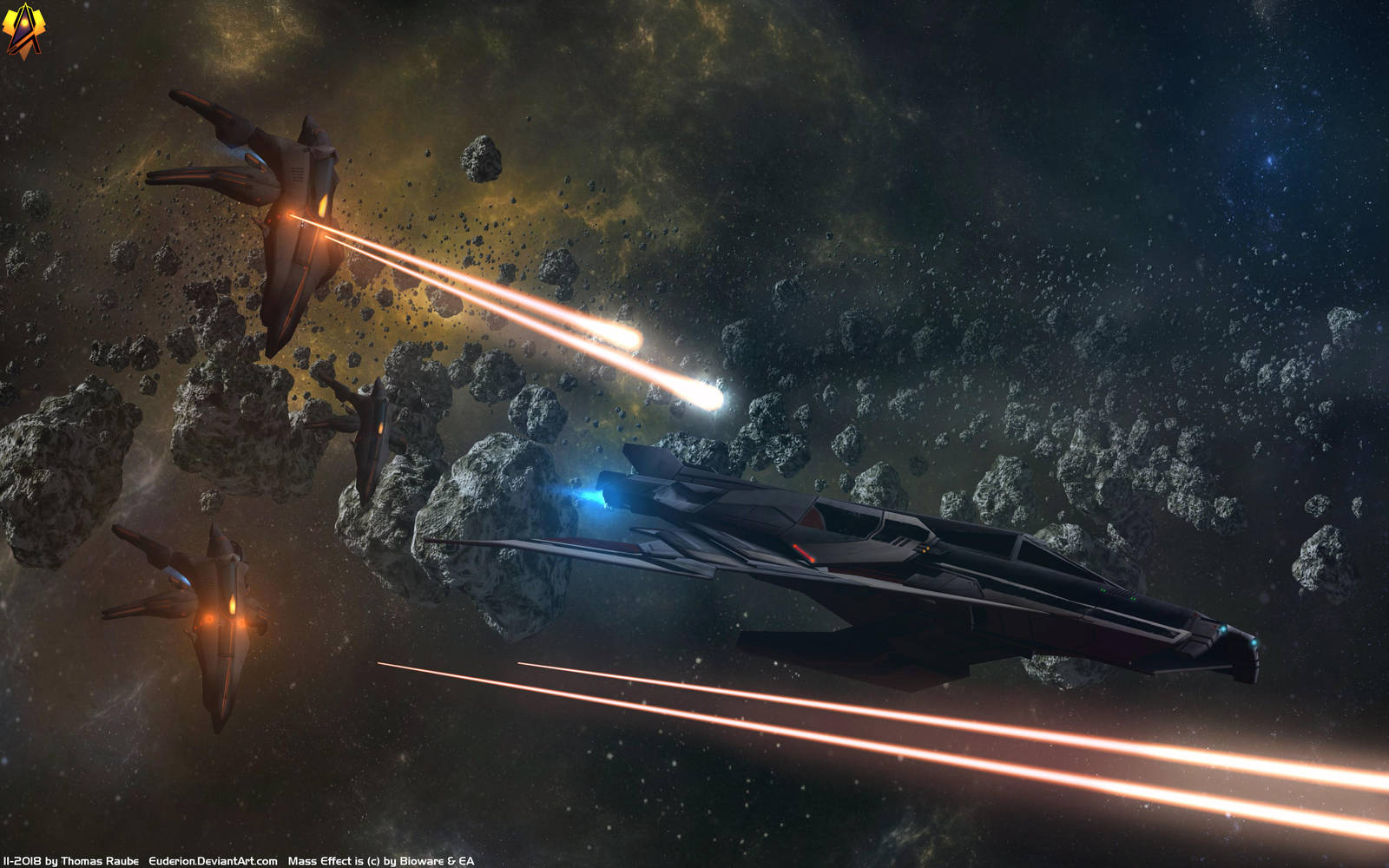 Shadow Broker Fighters by Euderion