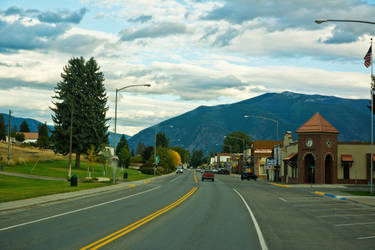 Cloudy Day in a Small Town by quintmckown