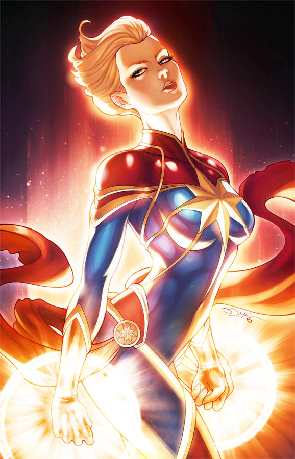 Captain Marvel by Eddy-Swan-Colors