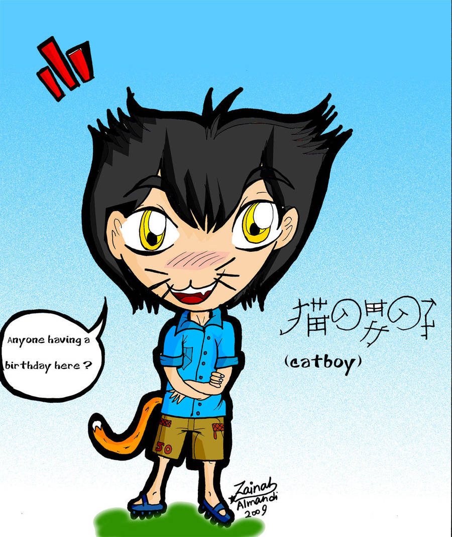 Chibi Cat Boy By Zeyaneeb On Deviantart