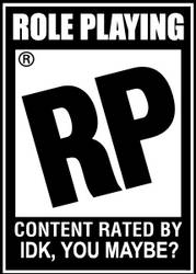 RP FOR ROLE-PLAYING by SkippyWoodFood