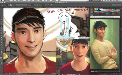 Tadashi hamada WIP by Brilcrist