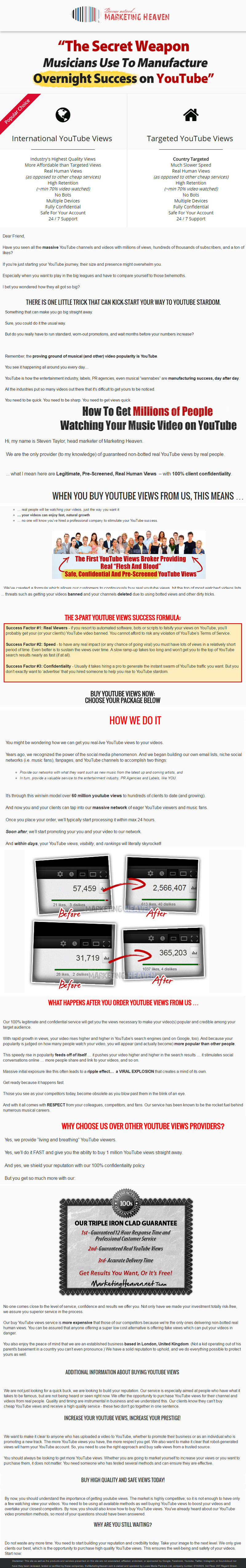 Themarketingheaven Infographics by geraldinehoward916