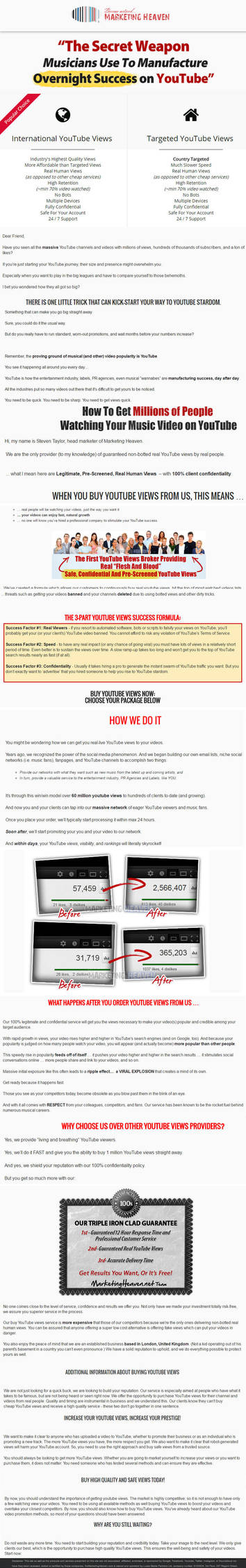 Themarketingheaven Infographics by geraldinehoward916