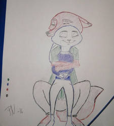 Nick hugs Judy by pantlessninja