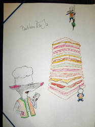Sandwich construction crew by pantlessninja