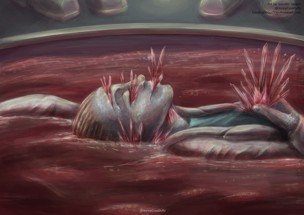 SCP Art: SCP-009 - Red Ice by GamingHedgehog