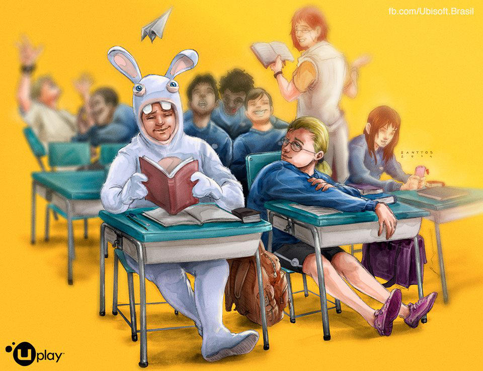 Rabbids Santtos by santtos-portfolio Rabbids Santtos by santtos-portfolio