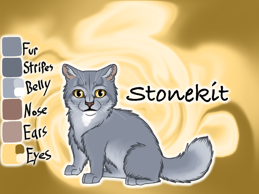 Stonekit of RiverClan - Silent Sacrifice by Jayie-The-Hufflepuff