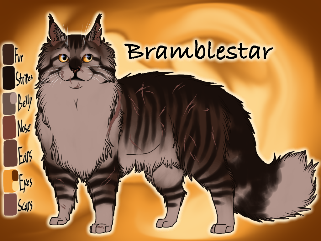 Bramblestar of ThunderClan - Silent Sacrifice by Jayie-The-Hufflepuff