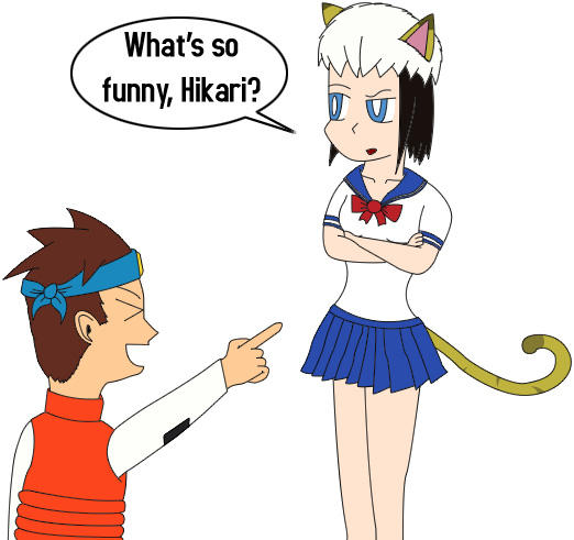 Catgirl Schoolgirl Chaud WTF by BPMdotEXE