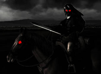 Dark Link and Dark Epona by Simdrew1993 by Simdrew1993