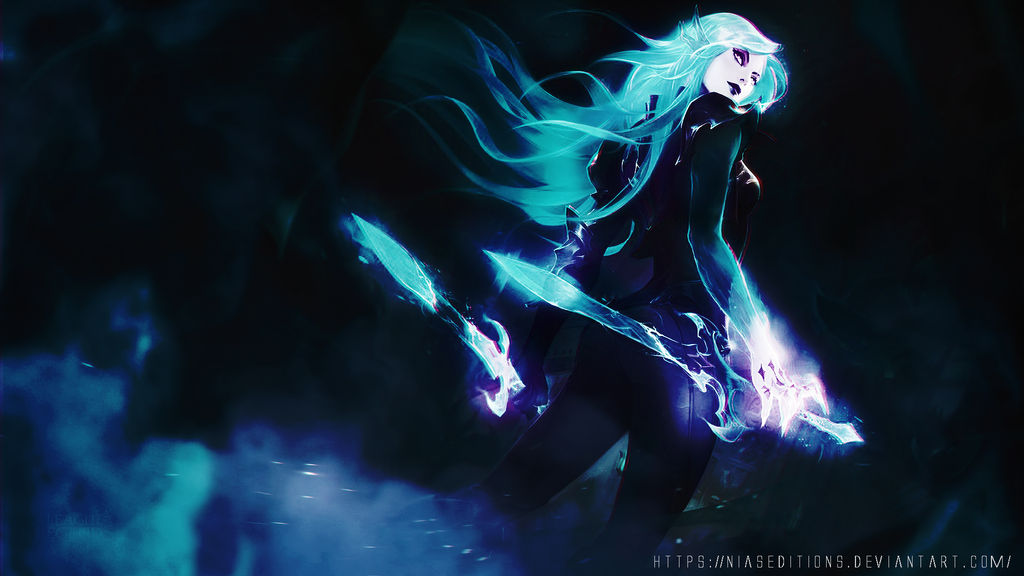Death Sworn Katarina Splash Art by NiasEditions on DeviantArt