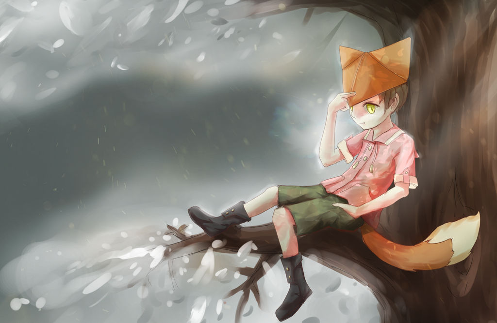 Red Headed Fox Girl Anime Amino
